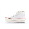 Basket blanche en toile