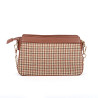 Sac bandoulière marron Lili Petrol