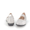 Ballerine argentée avec bride