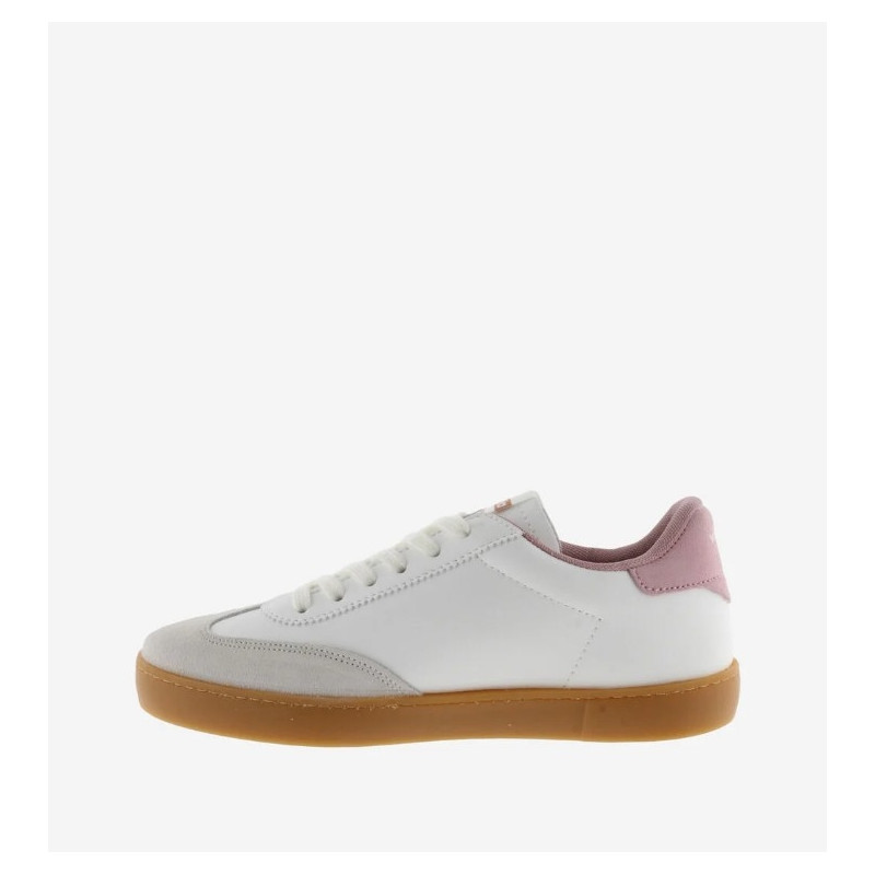 Baskets pour femme avec pièces colorées