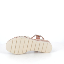 Nu-Pieds Marco Tozzi Dorés & Marron