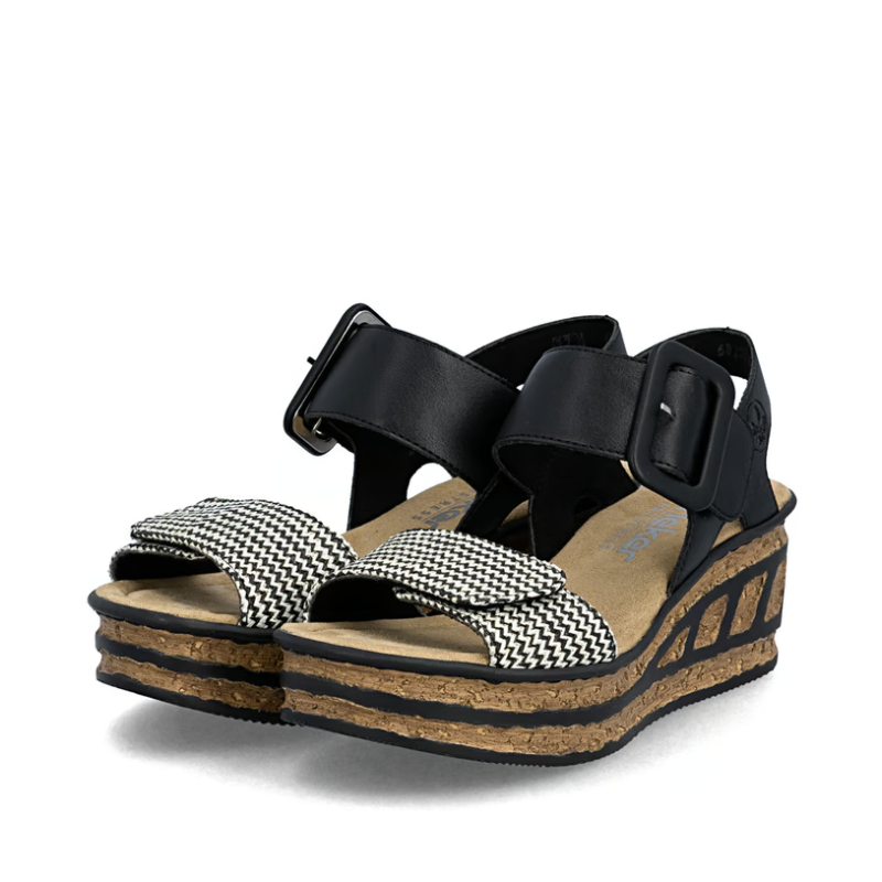 Sandales Compensées Rieker