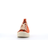 basket montante en toile orange