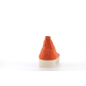 basket montante en toile orange
