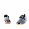 Mocassins en cuir marine esparros effes Coco Abricot