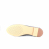 Mocassins en cuir marine esparros effes Coco Abricot