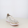 Baskets Basses Pedro Torres Blanches et Or