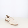 Mocassins Coco Abricot Blancs à Boucle