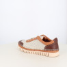 Baskets Basses Coco Abricot Marron
