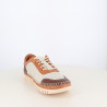 Baskets Basses Coco Abricot Marron