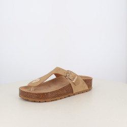 Mules I’m Free Entredoigt en Cuir