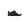 basket a scratch en cuir noir