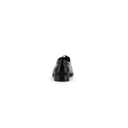 derby homme en cuir noir
