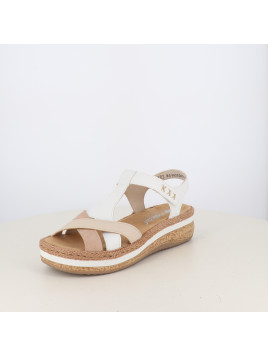 Nu-pieds Rieker Compensés à Plateforme