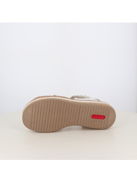 Nu-pieds Rieker Compensés à Plateforme