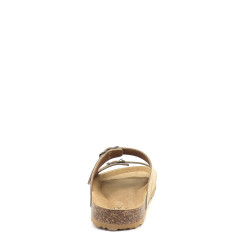 Mules suede mushroom