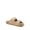 Mules suede mushroom