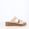 Mules Rieker Beiges