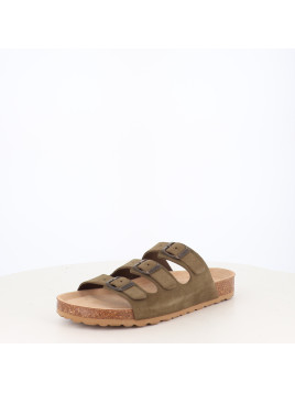 Mules Im free Vert Kaki