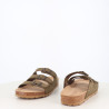 Mules Im free Vert Kaki