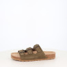 Mules Im free Vert Kaki