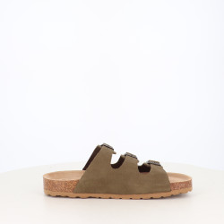 Mules Im free Vert Kaki