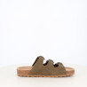 Mules Im free Vert Kaki