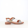 Sandales Imitation Crocodile