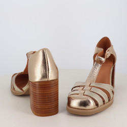 Nu-pieds talon haut Emilie Karston