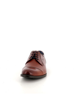 Richelieu marron en cuir