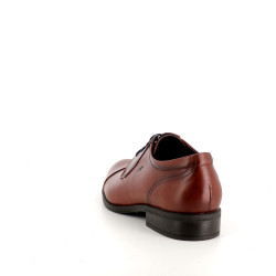 Richelieu marron en cuir