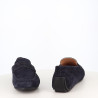 Mocassins Navy en cuir