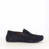 Mocassins Navy en cuir
