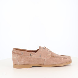 Bateaux en Cuir Beige