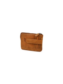 Porte-clef/Portefeuille marron