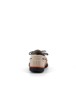 mocassin en cuir beige