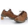 Derbys marron Caterpillar en cuir