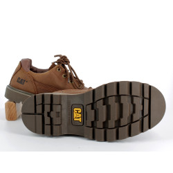 Derbys marron Caterpillar en cuir