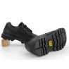 Derbys noires Caterpillar en cuir