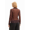 Chemise à manches longues avec motif Desigual