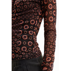 Chemise à manches longues avec motif Desigual
