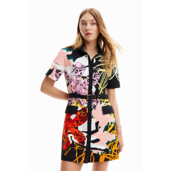 Robe avec motif fleur style contemporain Desigual