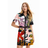 Robe avec motif fleur style contemporain Desigual