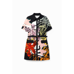 Robe avec motif fleur style contemporain Desigual