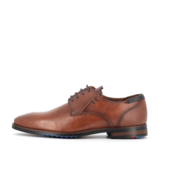 Chaussures homme en cuir marron