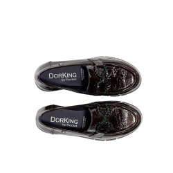 Moccassin Dorking marron