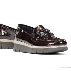 Moccassin Dorking marron