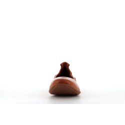 ballerine marron en cuir