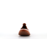 ballerine marron en cuir