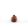 ballerine marron en cuir
